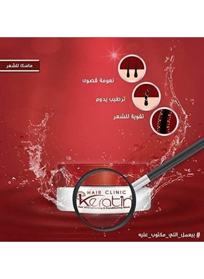 Eva Keratin Hair Mask (200ml) – Intense Repair & Deep Conditioning Treatment for Damaged Hair – Infused with Keratin & Natural Oils - Image 4